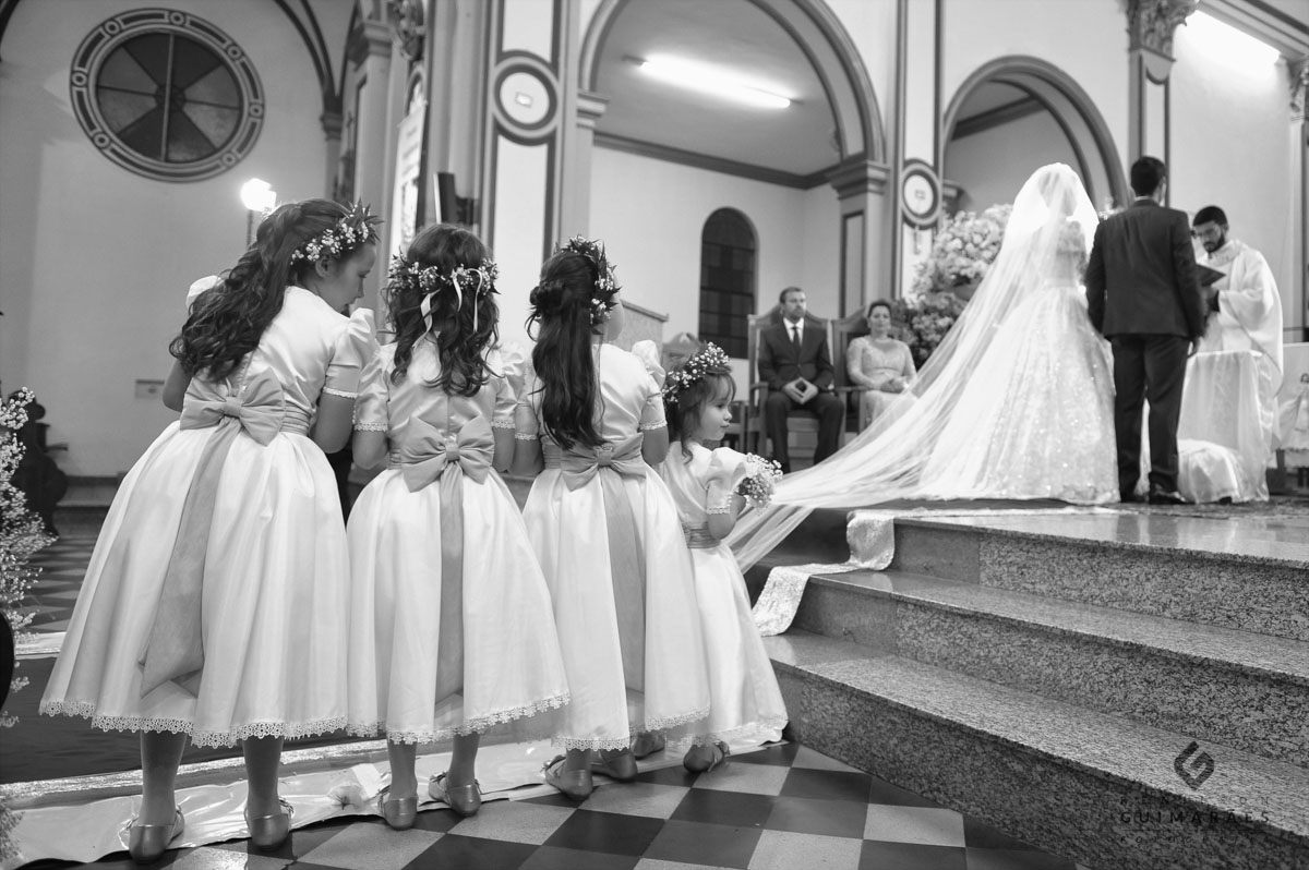Casamento - Paloma e Netto - daminhas
