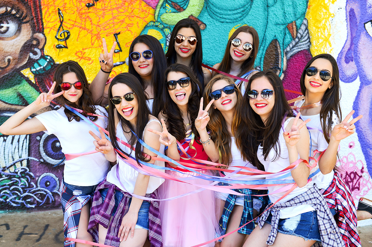 Ensaio 15 anos - amigas