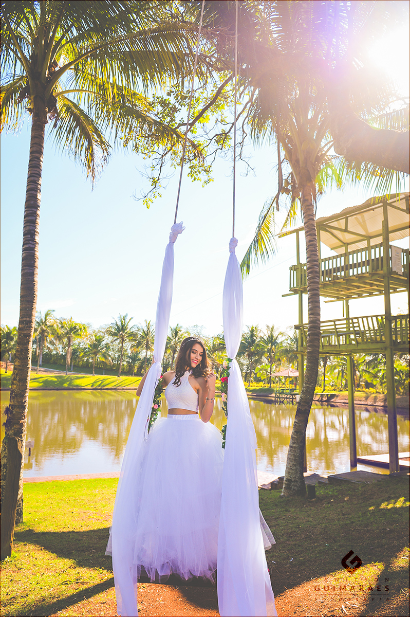 Ensaio 15 anos - Portal do lago - Londrina - Pr