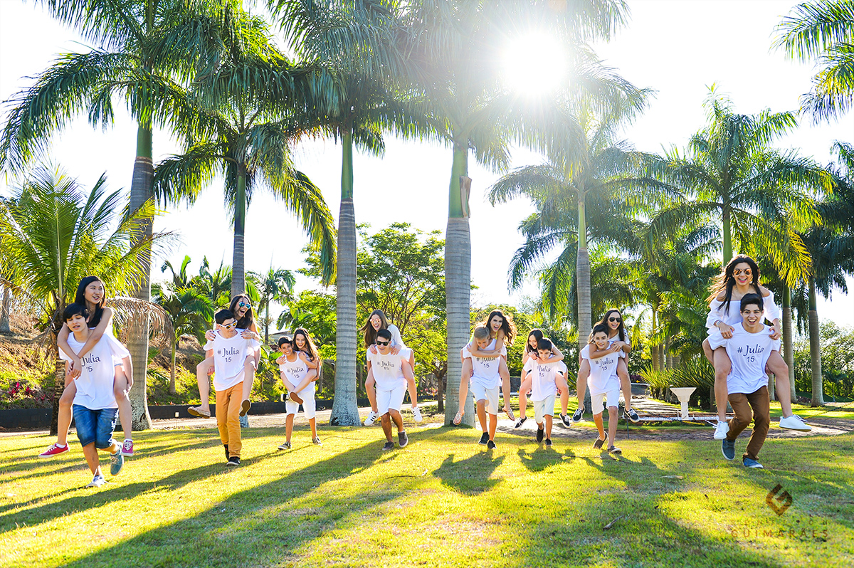 Ensaio 15 anos - amigos- diversão