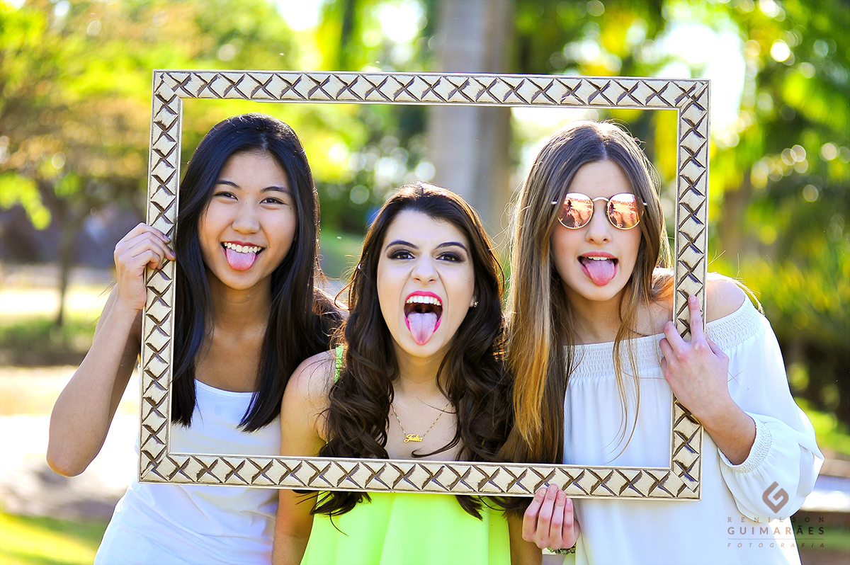 Ensaio 15 anos - amigos- diversão