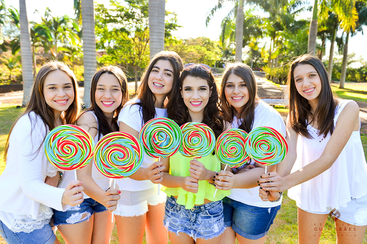 Ensaio 15 anos - amigos- diversão