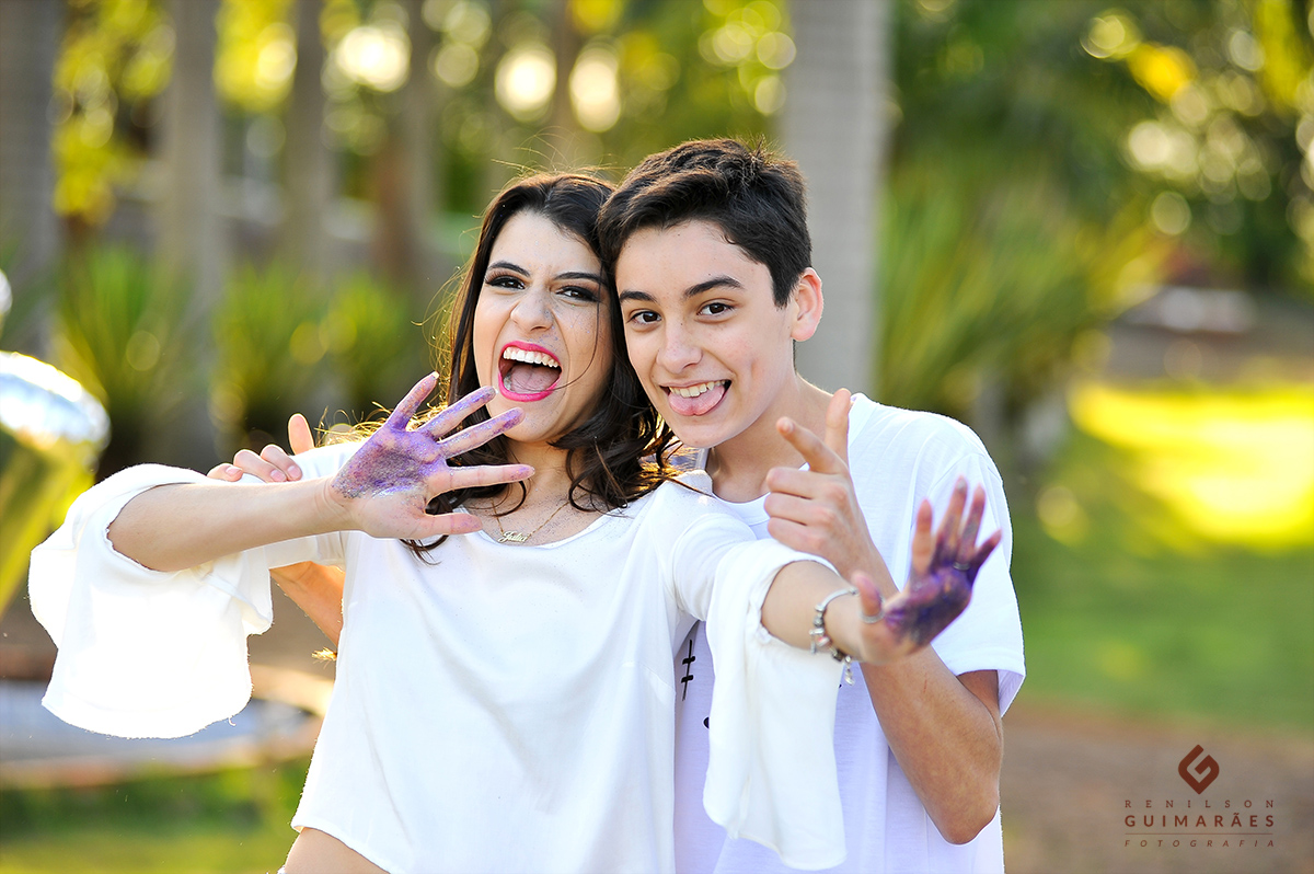 Ensaio 15 anos - diversão