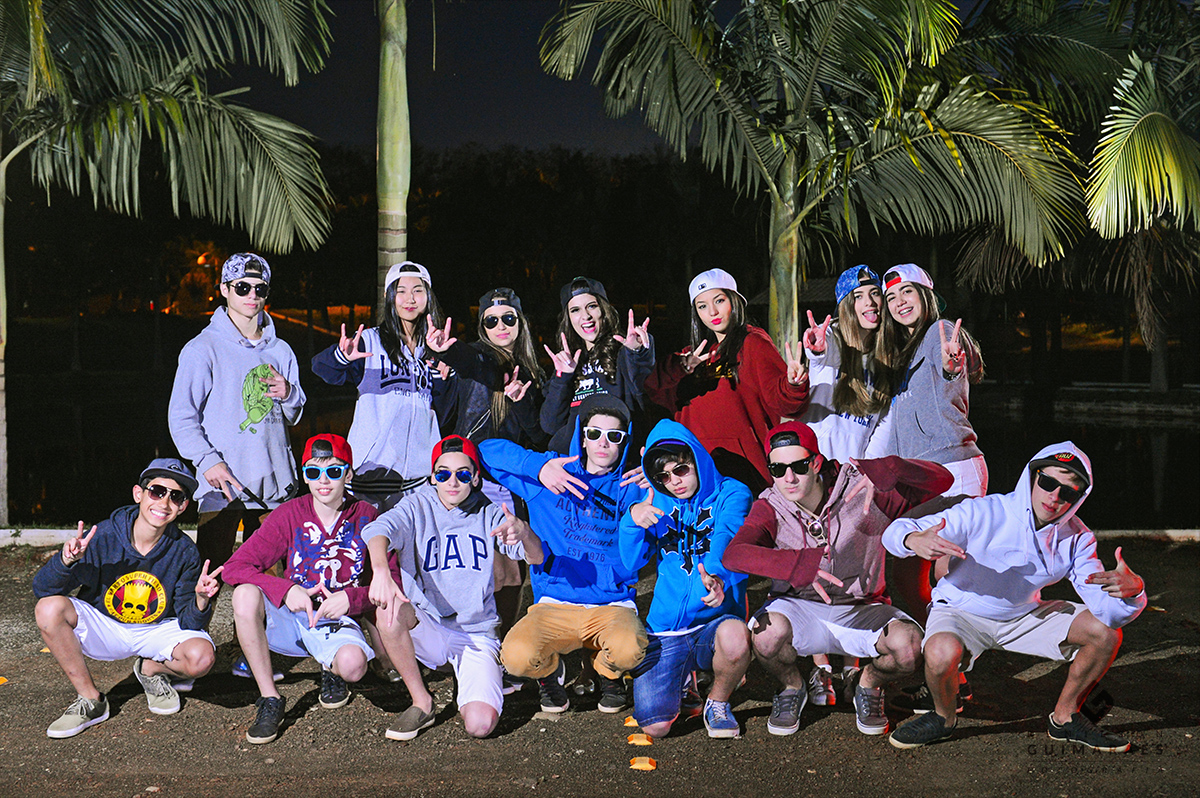 Ensaio 15 anos Julia - amigos - diversão