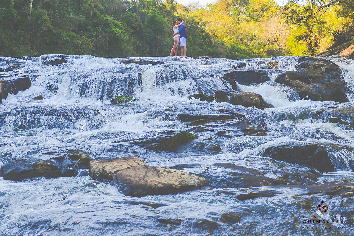 Pré-wedding - Carolina e Italo - cascatas