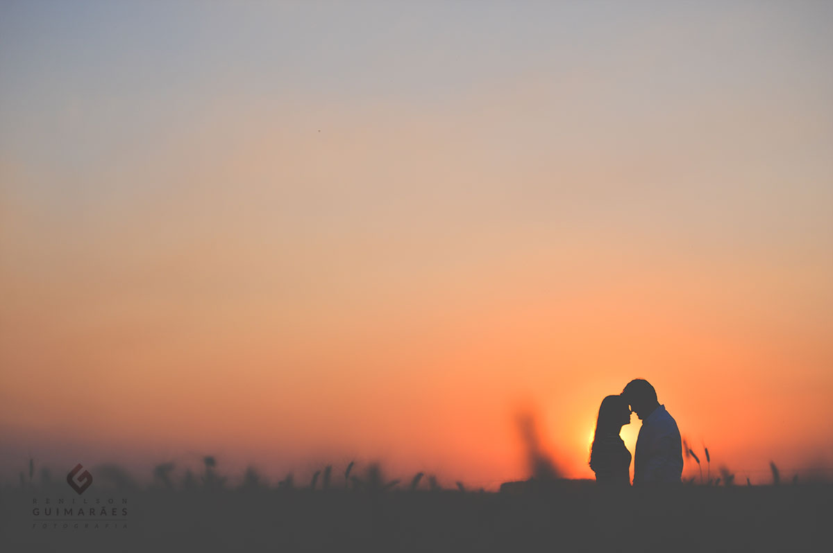 Pré-wedding - Carolina e Italo - por do sol