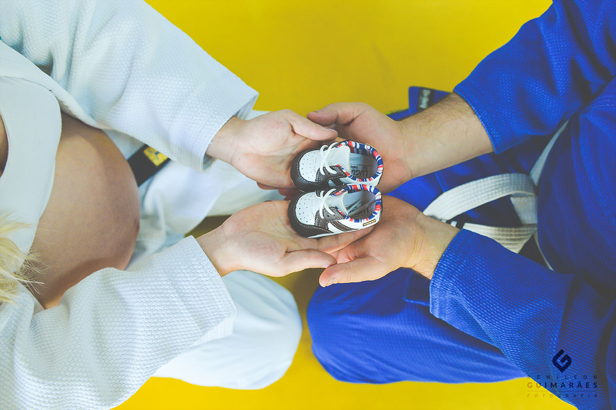 Ensaio gestante - academia-judô-juijitsu