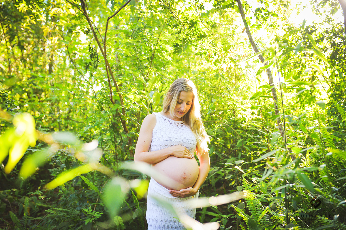 Ensaio gestante - ar livre - natureza