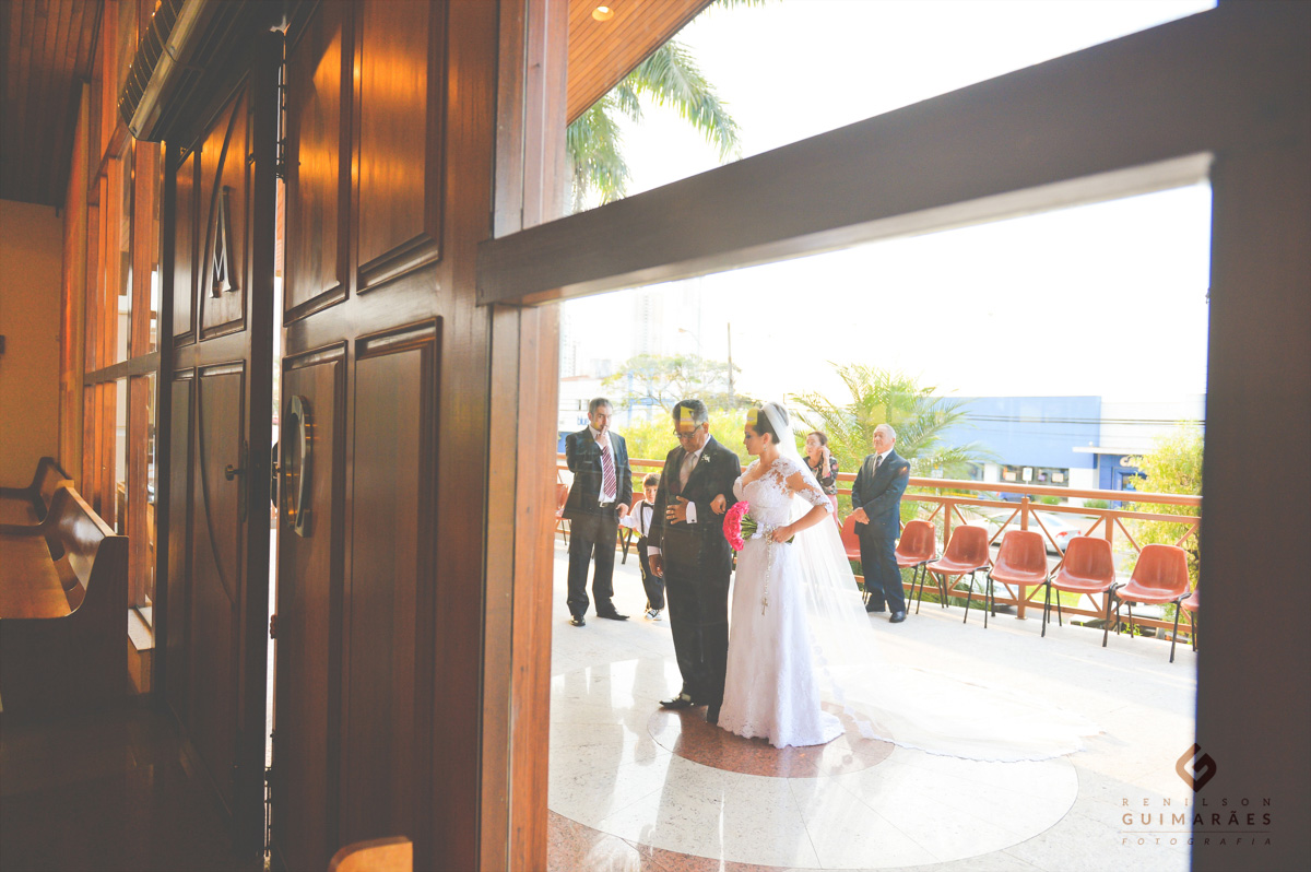 Casamento Karyn e Elvis - pai e noiva