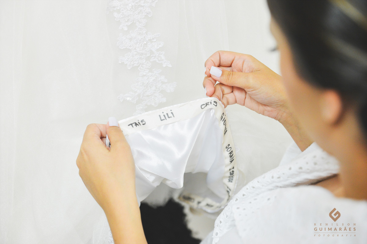 Making of noiva - Carolina