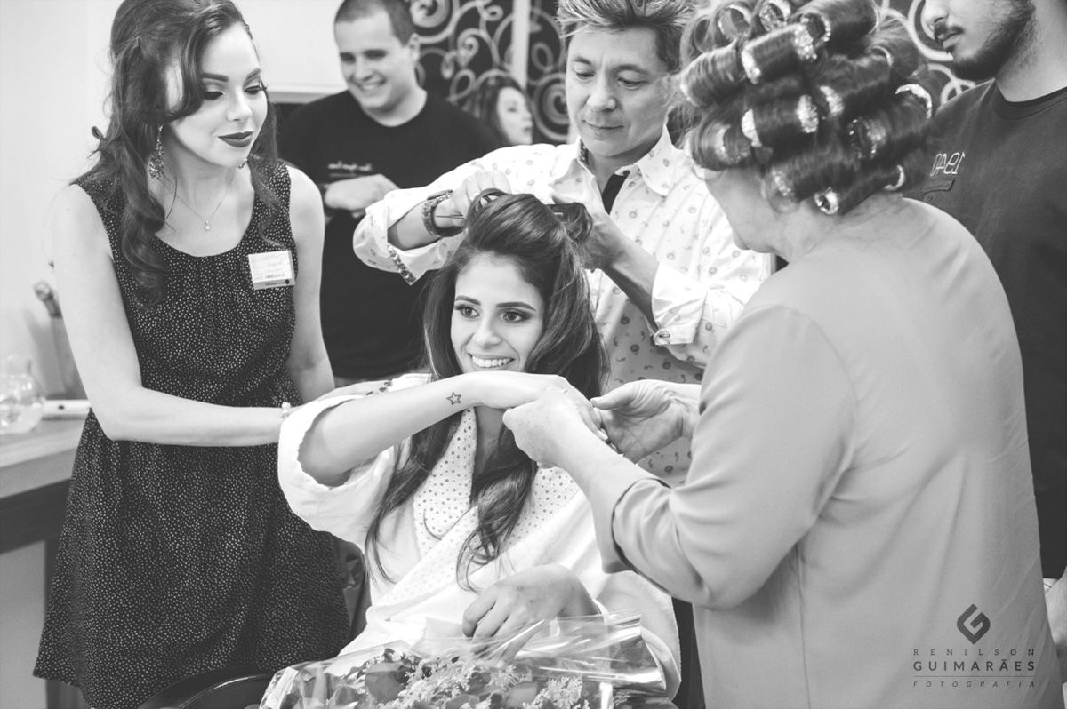 Making of noiva - Carolina