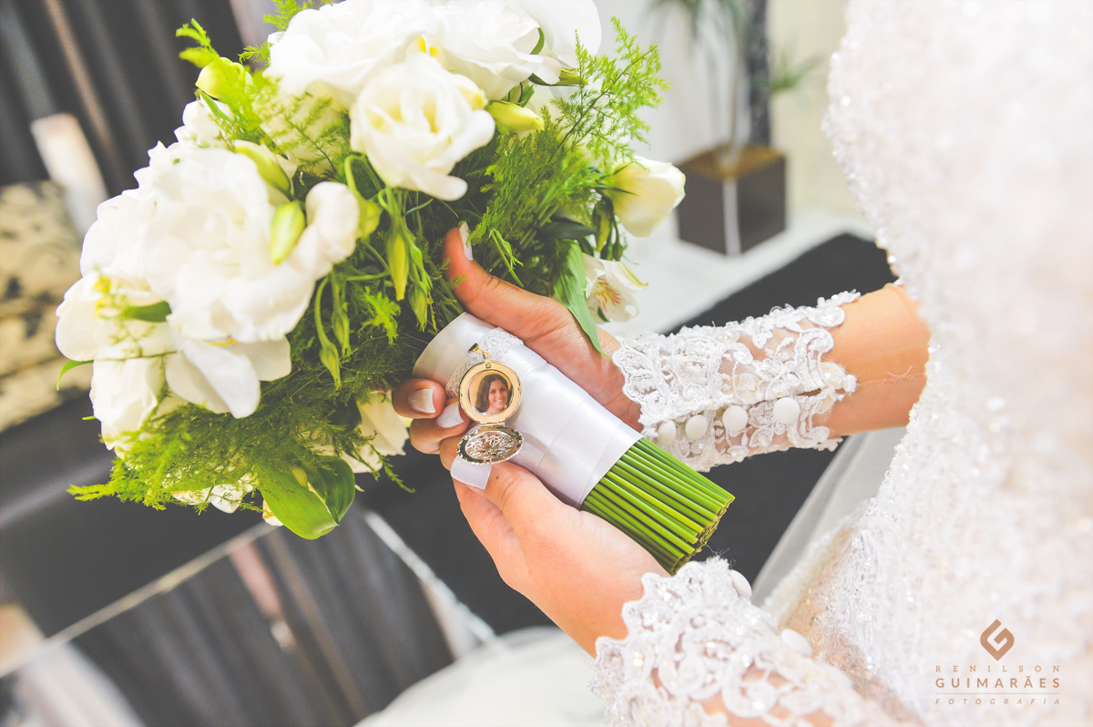 Making of noiva - Carolina - bouquet