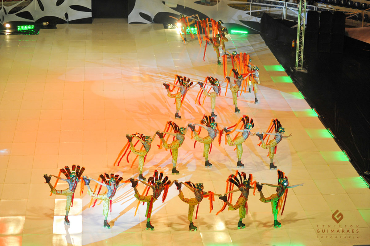 Show Aplause 2016 - Desenho animado - Patinação Artísitca