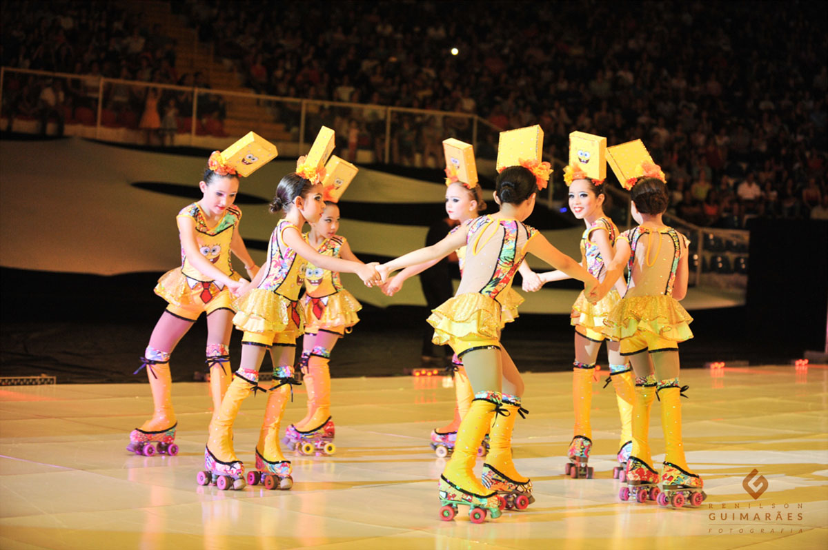 Show Aplause 2016 - Desenho animado - Patinação Artísitca