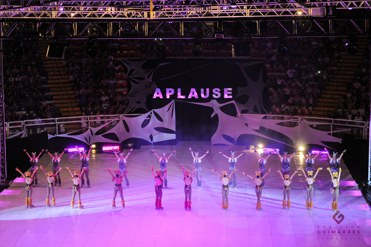 Show Aplause 2016 - Desenho animado - Patinação Artísitca