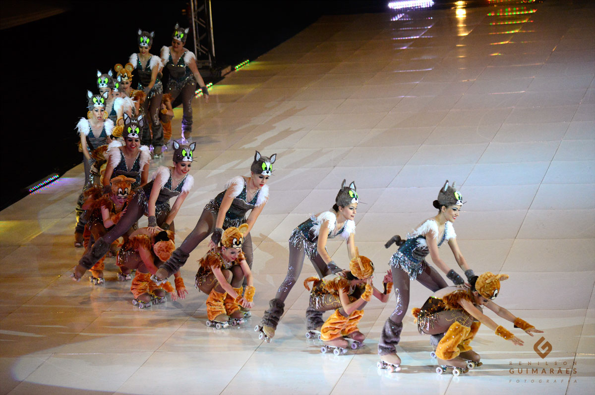 Show Aplause 2016 - Desenho animado - Patinação Artísitca