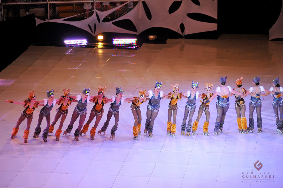 Show Aplause 2016 - Desenho animado - Patinação Artísitca