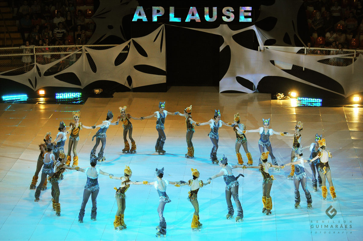 Show Aplause 2016 - Desenho animado - Patinação Artísitca