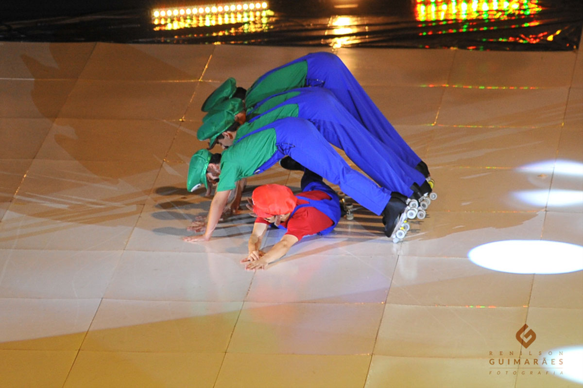 Show Aplause 2016 - Desenho animado - Patinação Artísitca