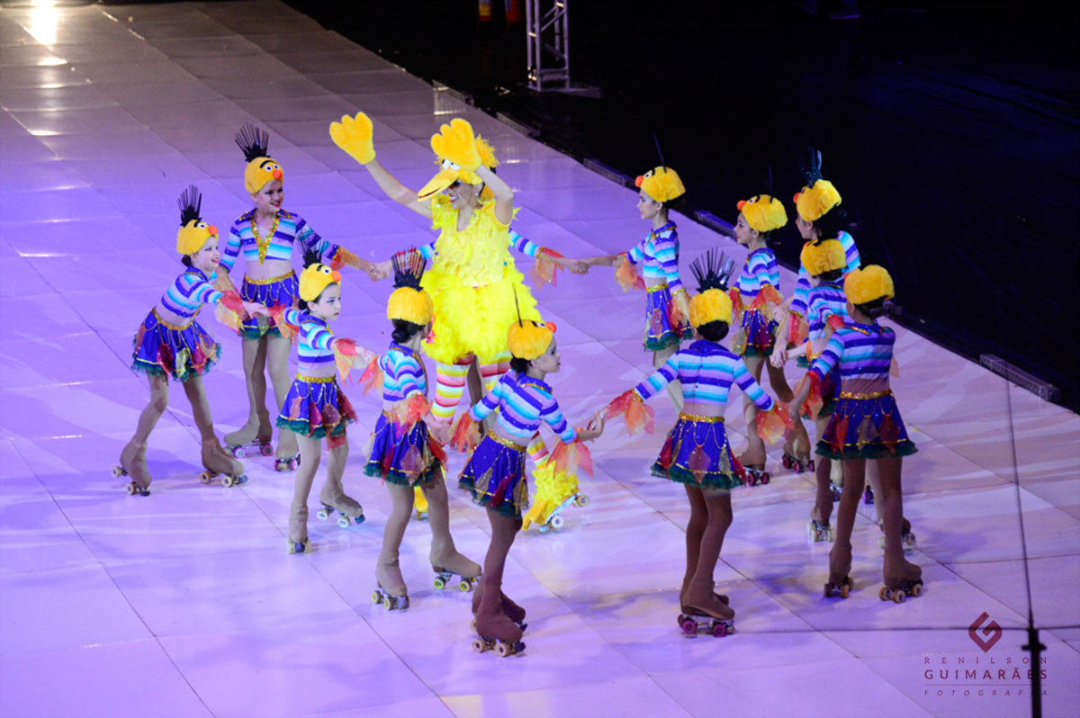 Show Aplause 2016 - Desenho animado - Patinação Artísitca
