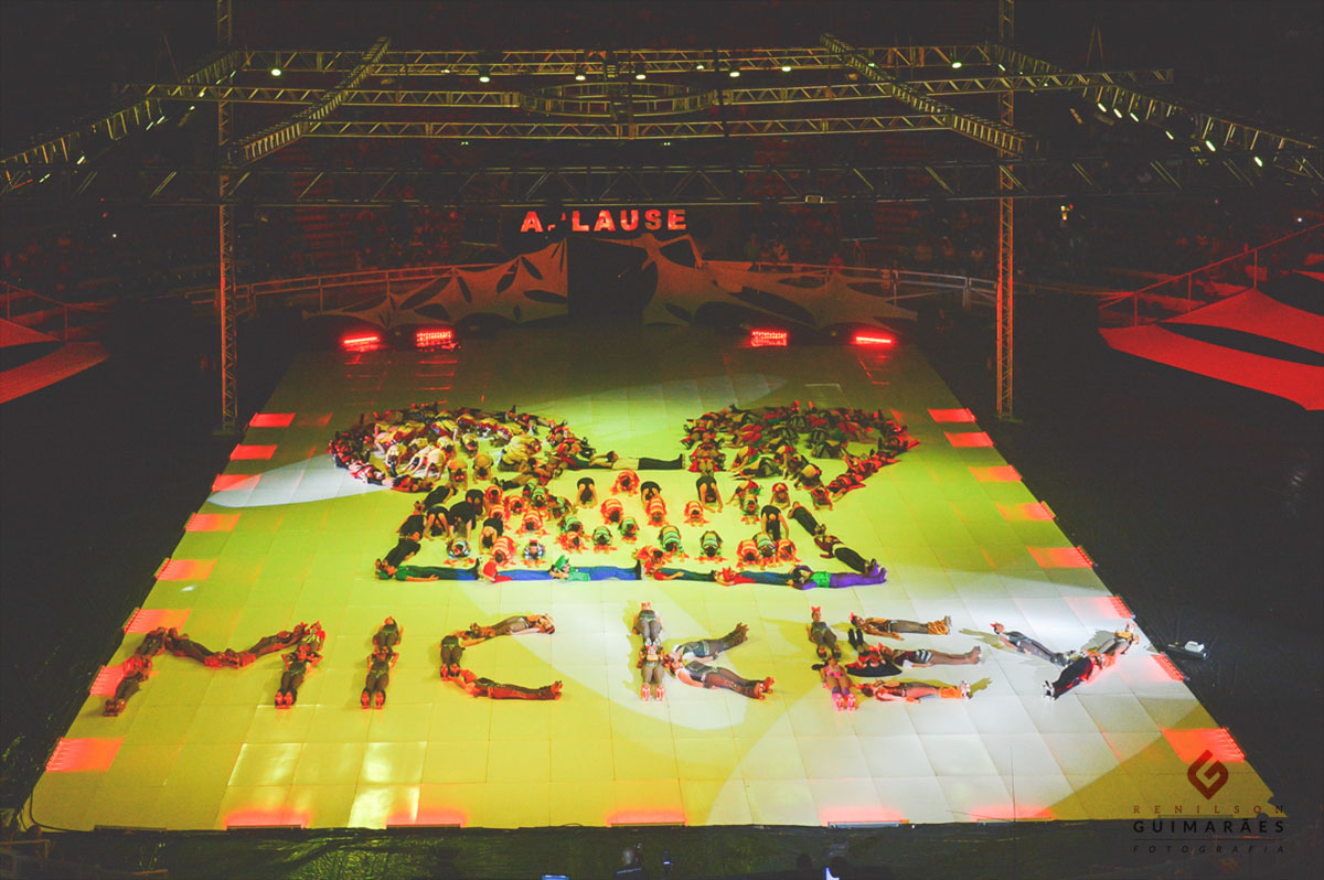 Show Aplause 2016 - Desenho animado - Patinação Artísitca