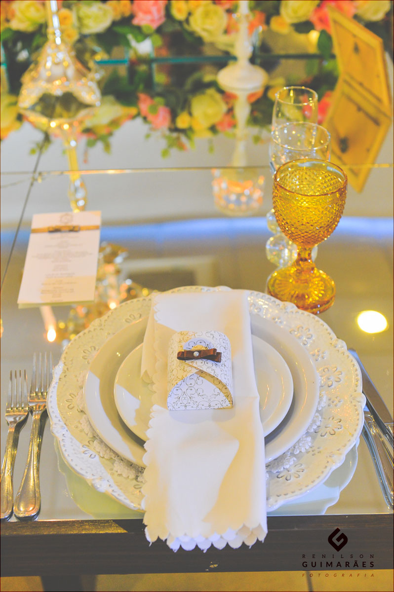 Decoração - bem casado