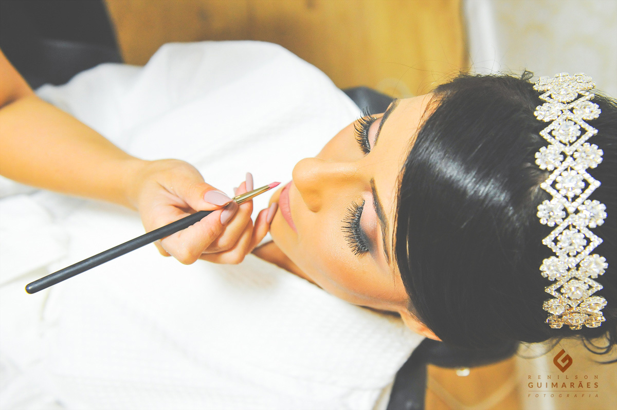 making of noiva - Jaqueline