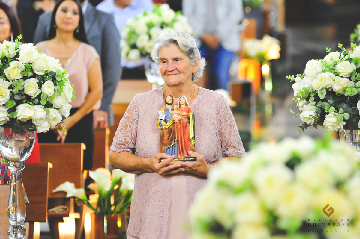 Casamento Jaqueline e Rafael - imagem sagrada família