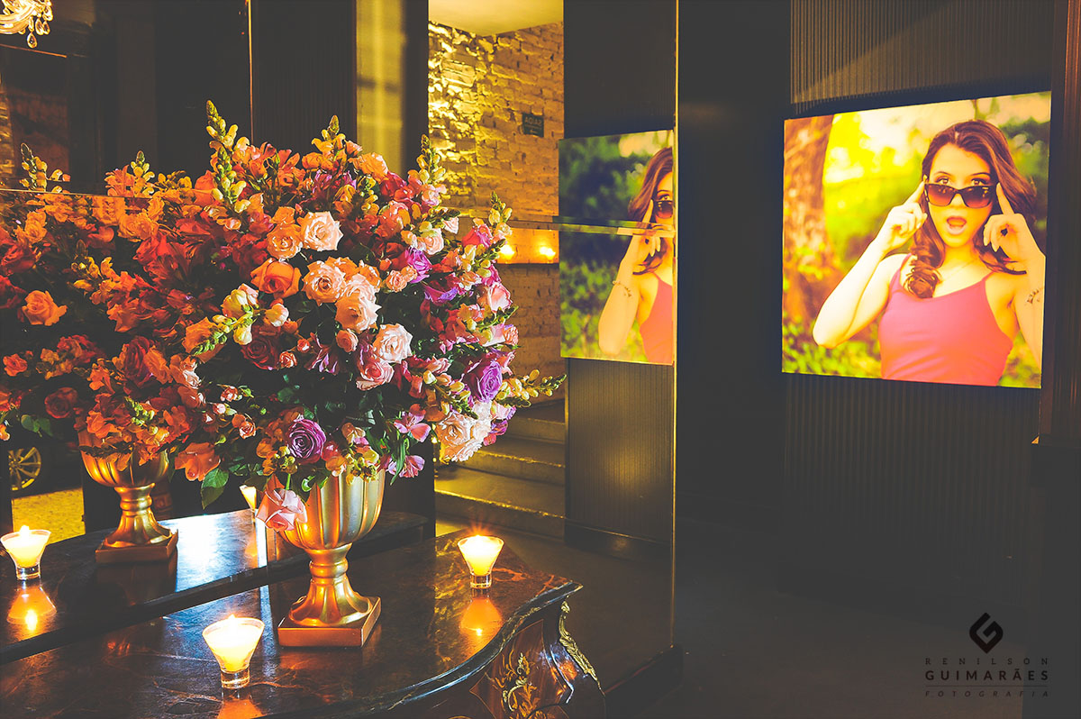 Decoração festa 15 anos Julia