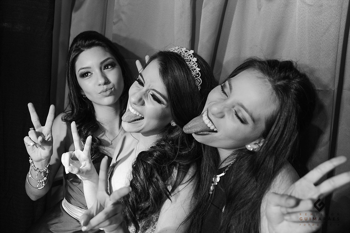 15 anos Julia - amigos