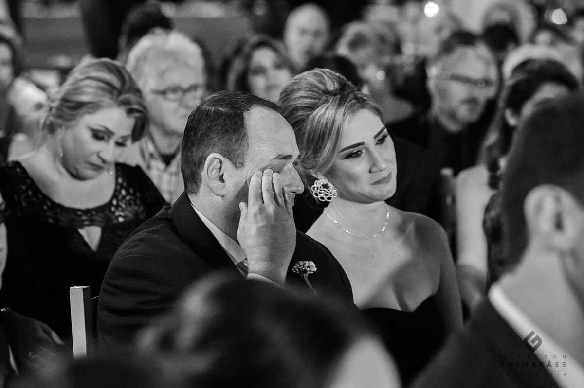 Casamento Beto e Renata - emoção - Village Eventos