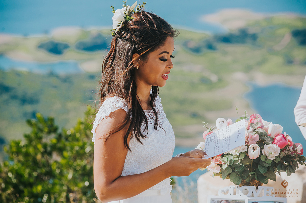 Os votos da noiva