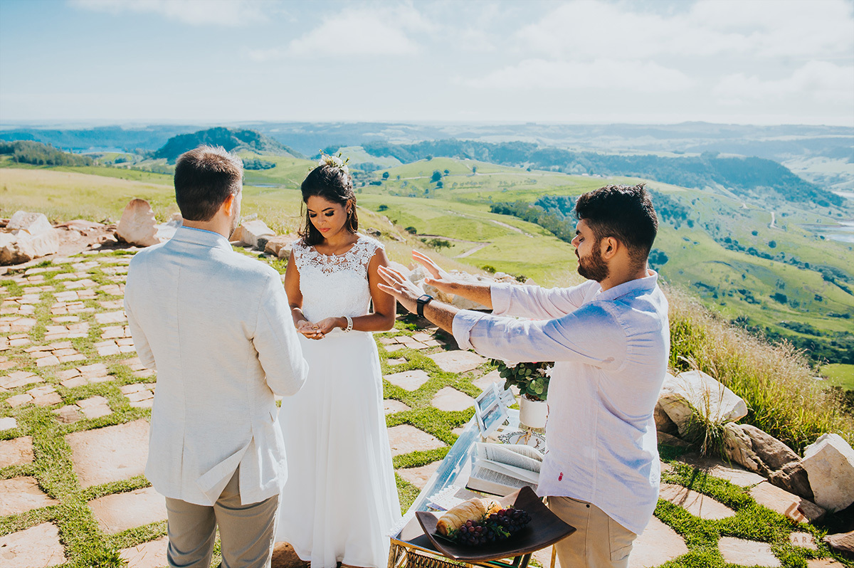 A benção das alianças