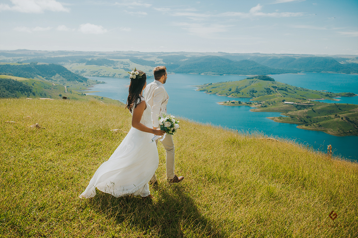 Fotos pós cerimônia no Morro do Gavião