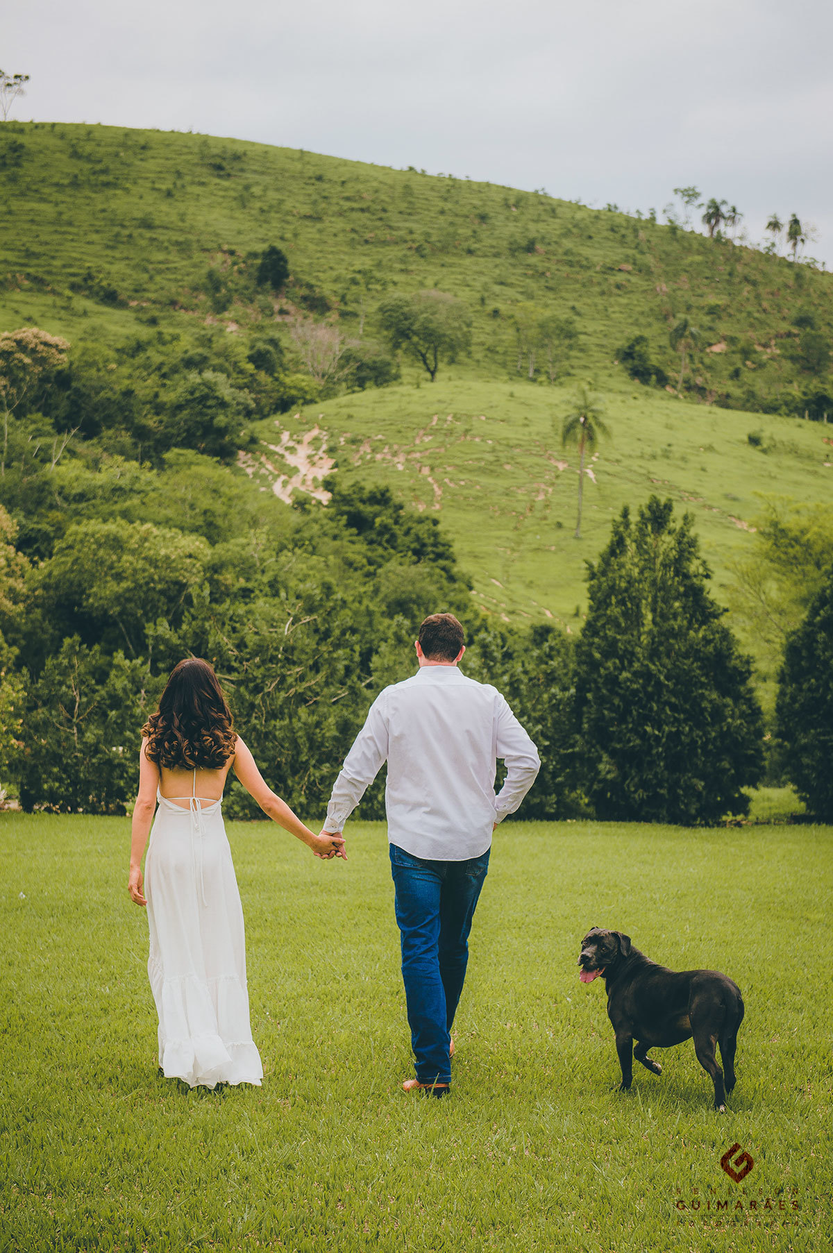Ensaio com o pet da família