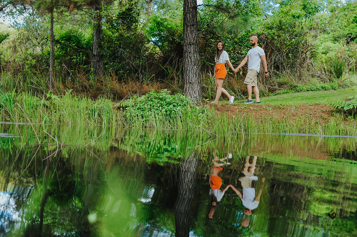 Ensaio pré-casamento no recanto pinhão
