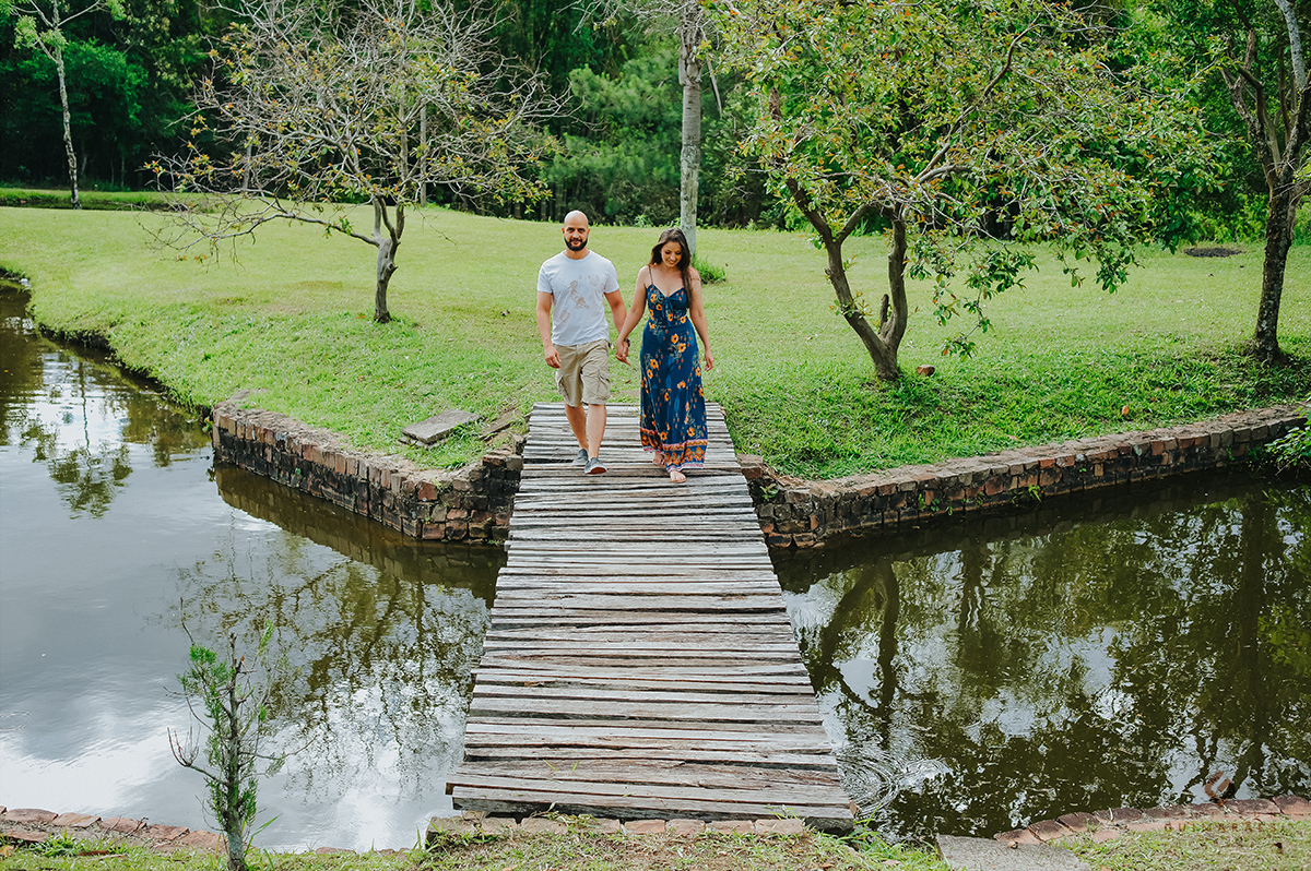 Cenário lindo para pré-wedding
