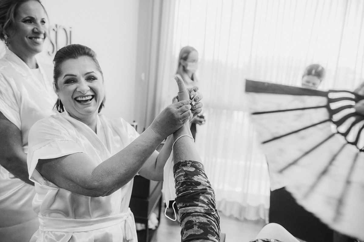 Um gesto mais positivo