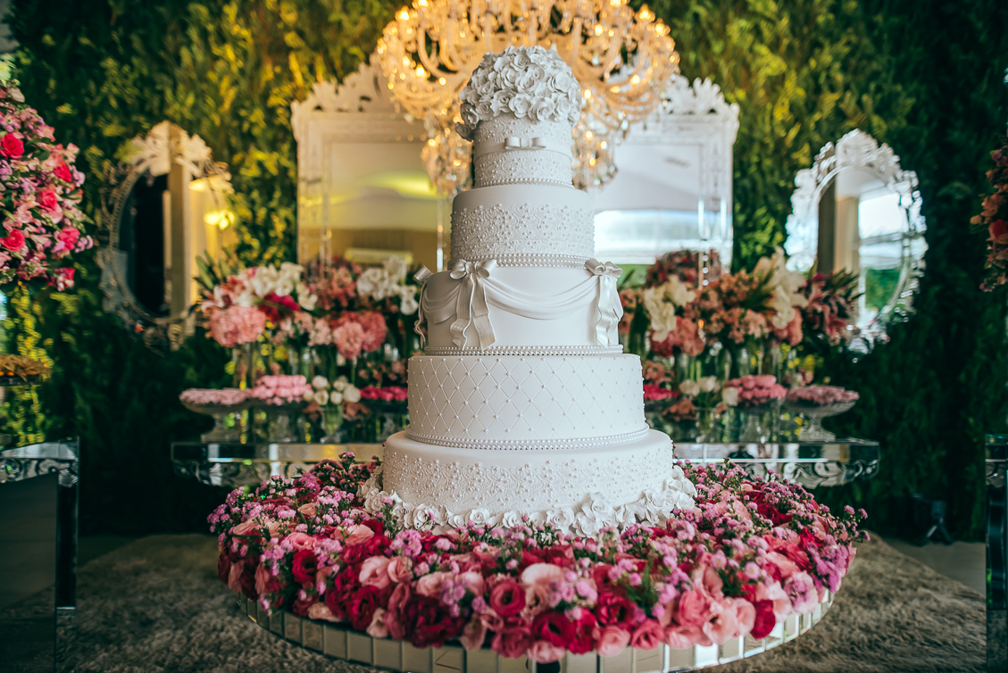 Villa Fiori, Decoração casamento, Bolo casamento
