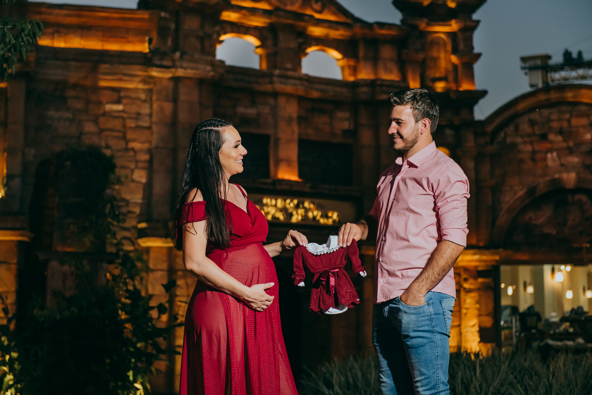 Marco das 3 Fronteiras, ensaio gestante