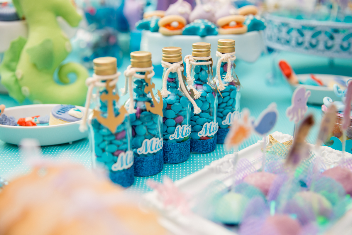 garrafinhas de doces