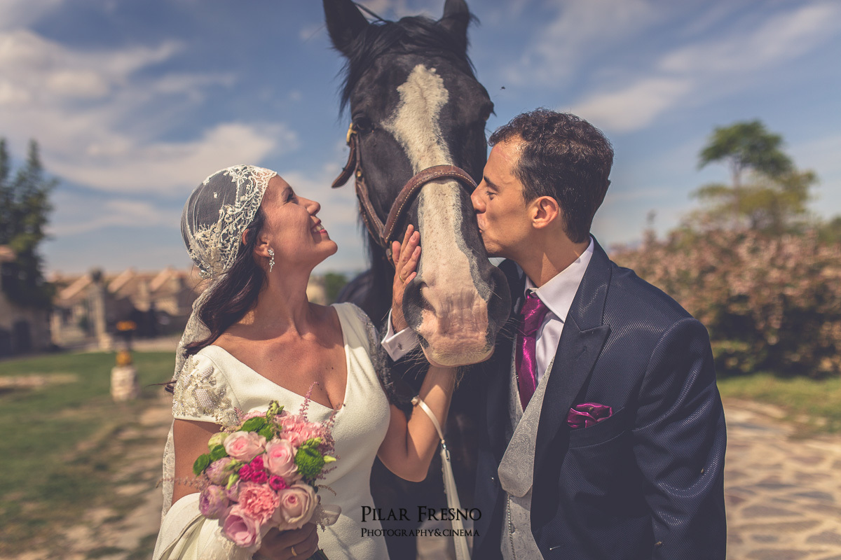 Boda Javi & Nuria - Aldea Santillana - Madrid
