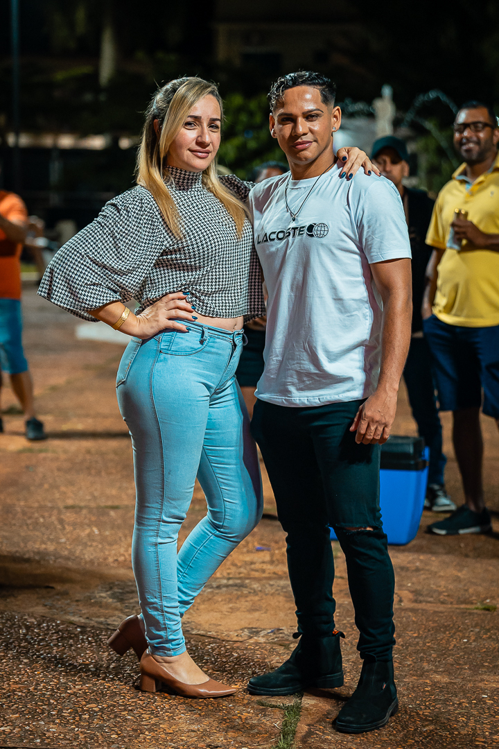 Sorrisos, abraços e muita música: Dumont mostrou como se celebra a Semana da Asa.