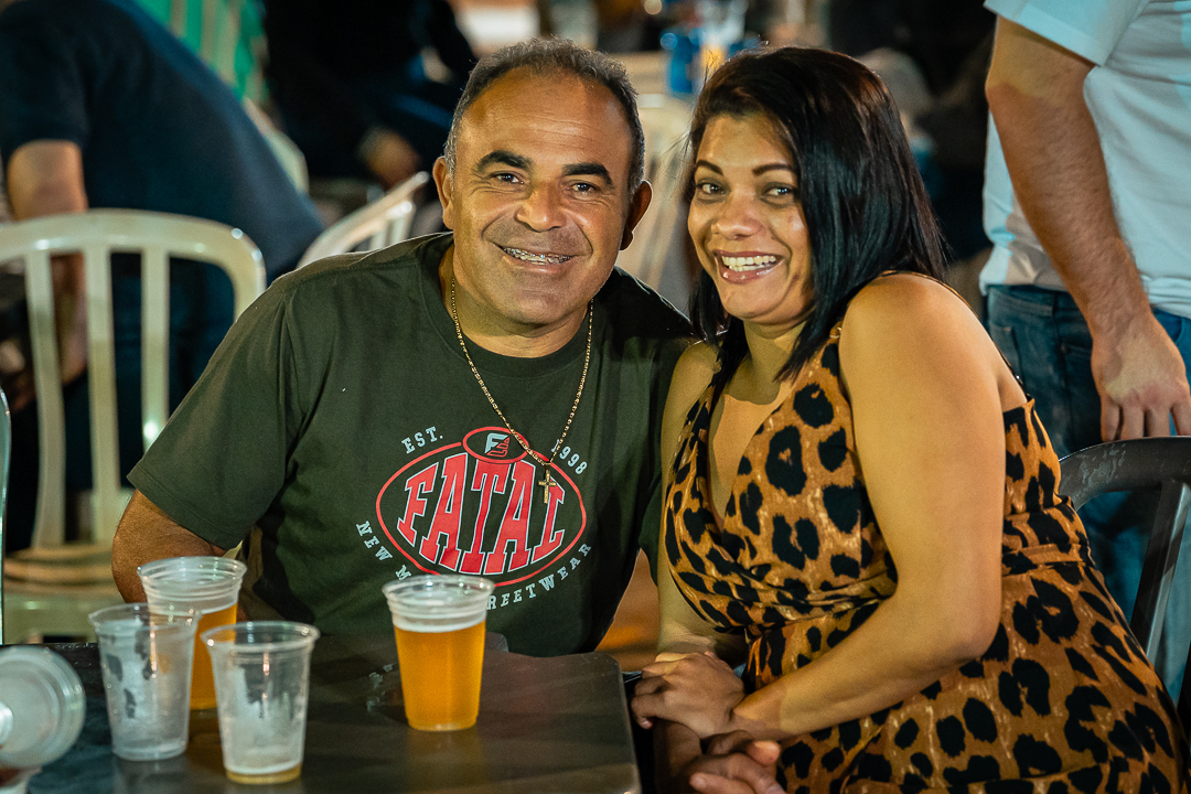 Festa boa também se faz com comida boa: estrutura completa para receber todas as famílias.