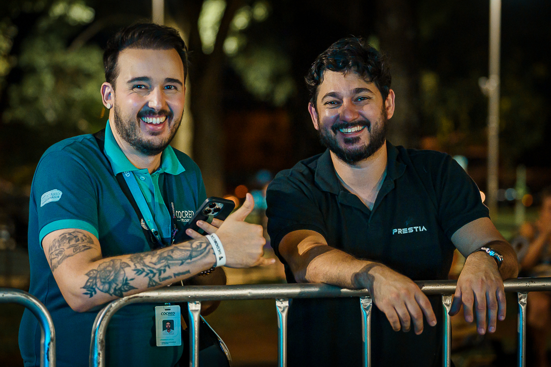 O time que fez tudo acontecer, com dedicação em cada detalhe.