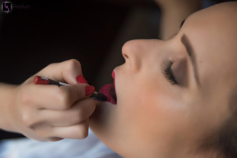 Batom vermelho para noiva, by Giselle Solyom Fotógrafa de Casamento.