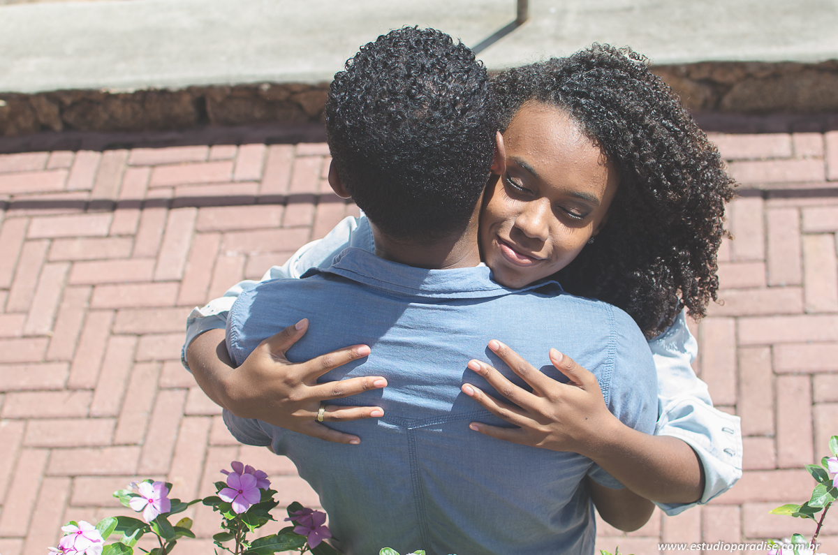 Sessão de fotos pré casamento do casal Lucas e Ainoã