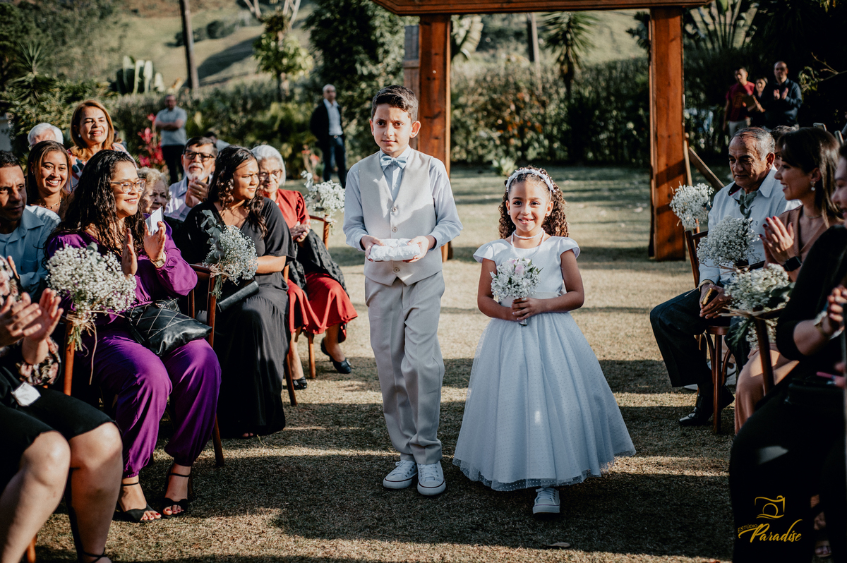 entrada da daminha e do pajem