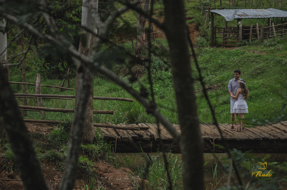 Ensaio pre casamento na natureza