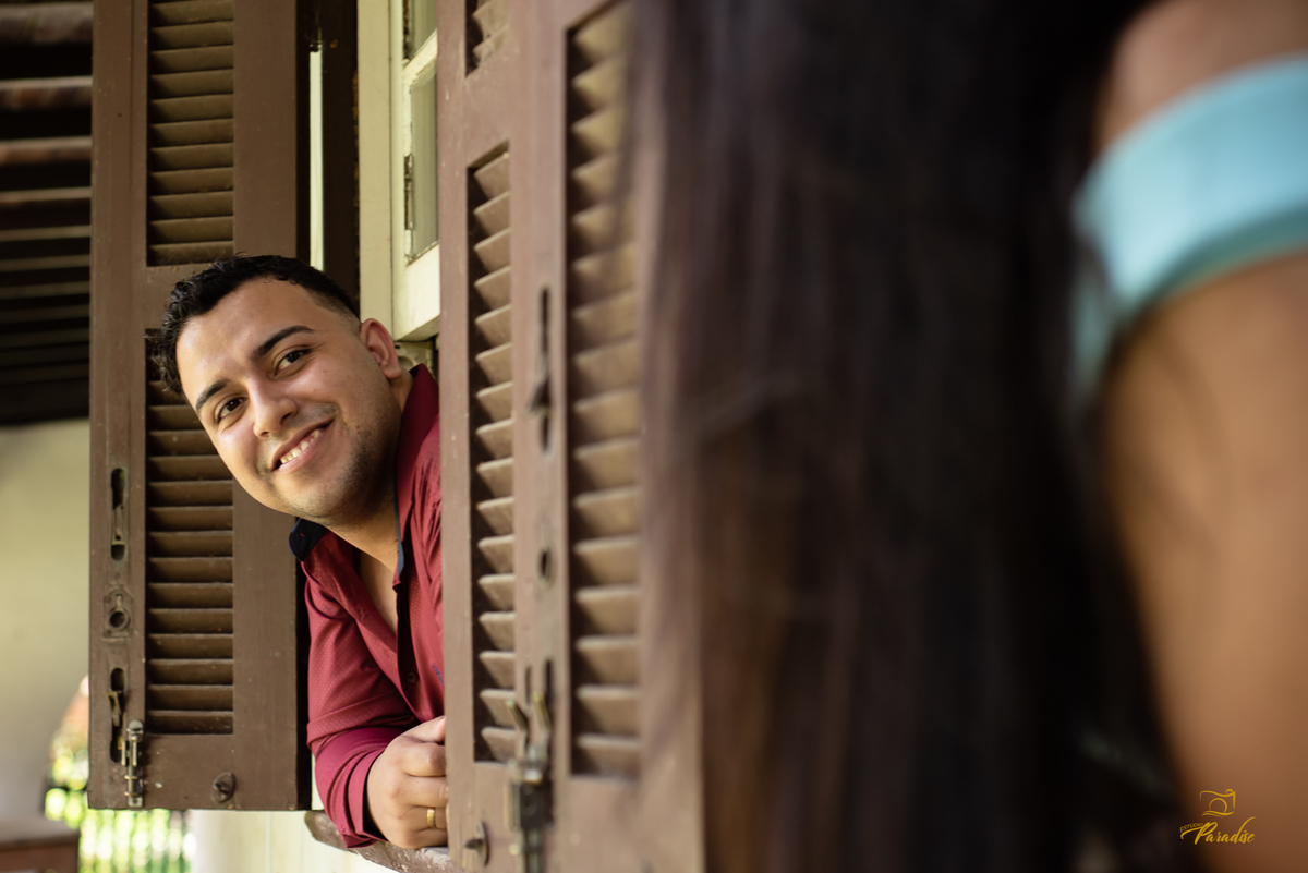 Ensaio Pré Casamento Tayle e Felipe - Estúdio Paradise